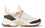 Zapatillas Michael Kors blancas doradas con logo